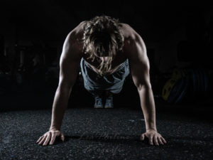Lea-Philine Fotografie Fitnesshooting Liegestuetz