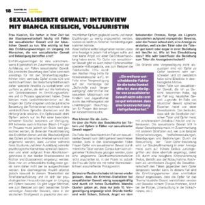 Magazin zur Kampagne - Interview
