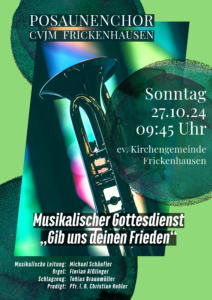 Gottesdienst Plakat